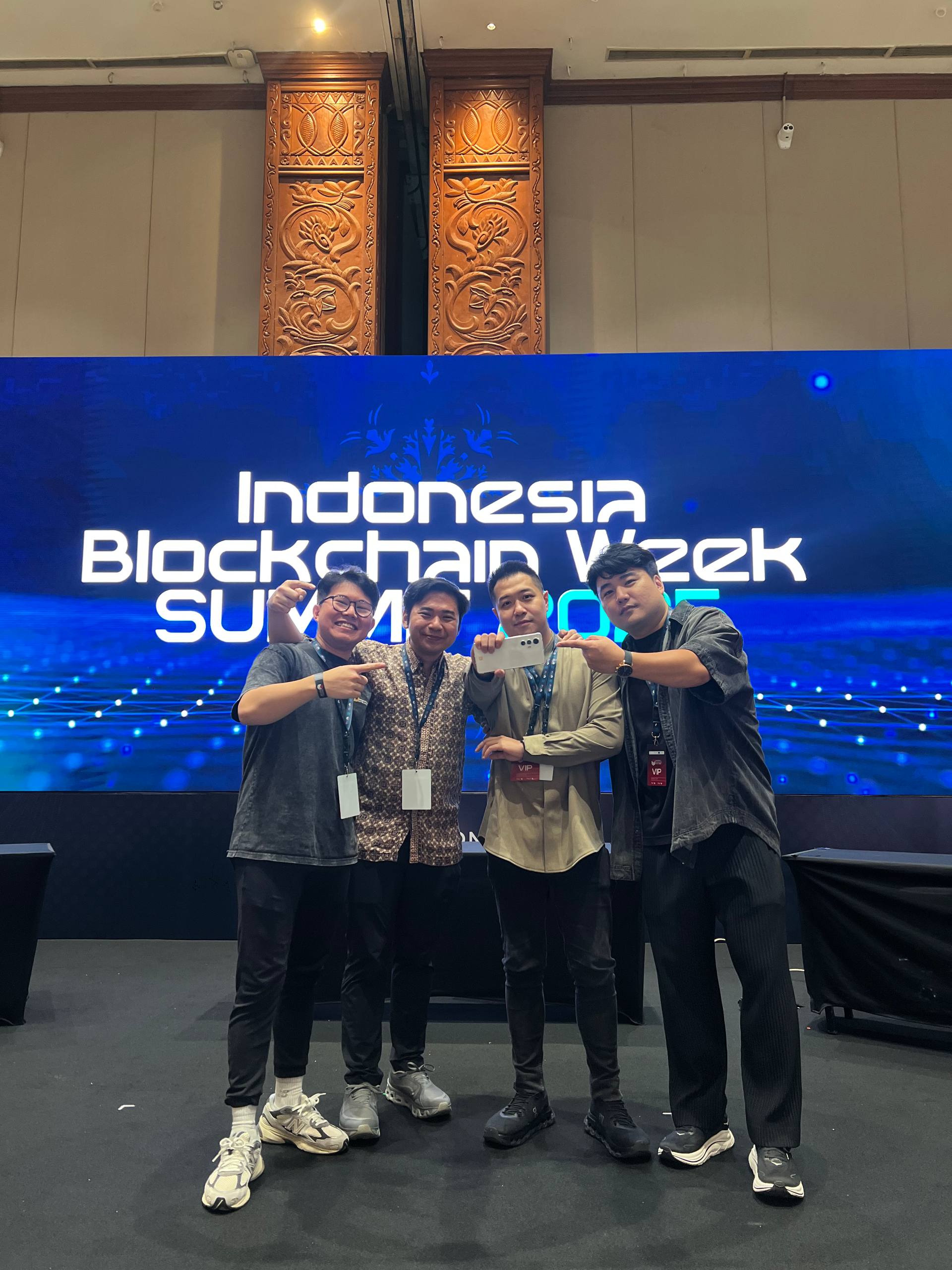 DI at Indonesia Blockchain Week 2025, scene 1.